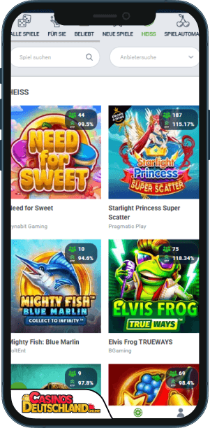 20Bet Casino Mobile app