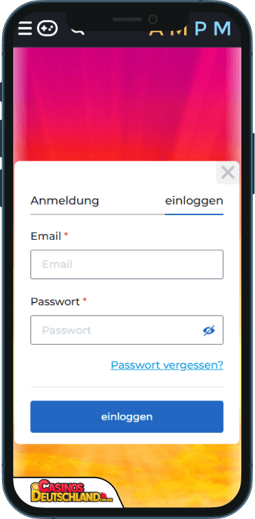 AMPM Casino Anmeldung