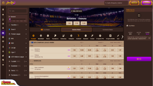 AbuKing Casino Sport