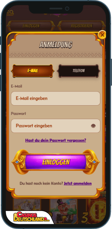 Alawin Casino Anmeldung