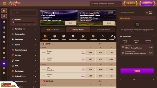 Alawin Casino Sport