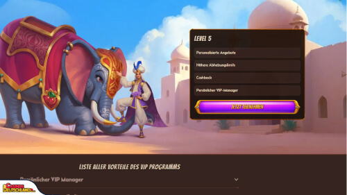 Alawin Casino vip program