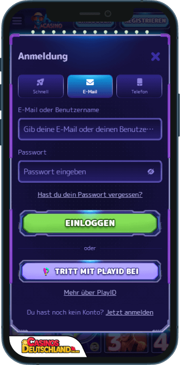 Alf Casino Anmeldung