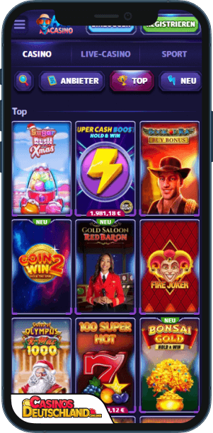 Alf Casino Mobile app