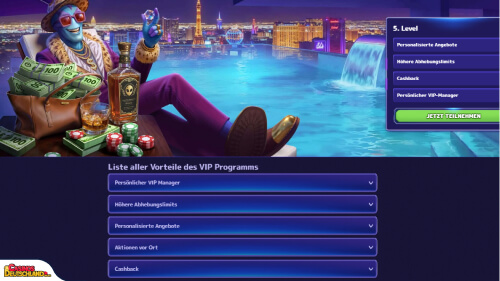 Alf Casino vip program