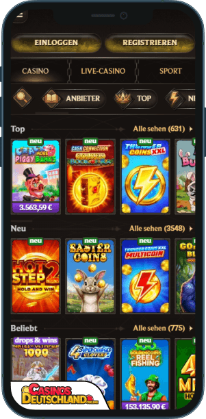 AlterSpin Casino Mobile app
