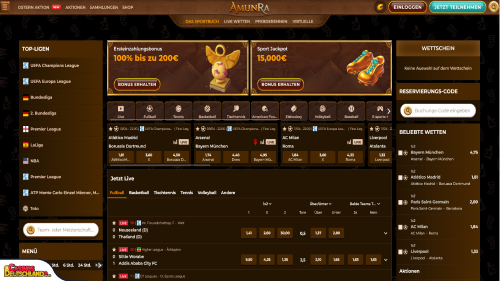 AmunRa Casino Sport
