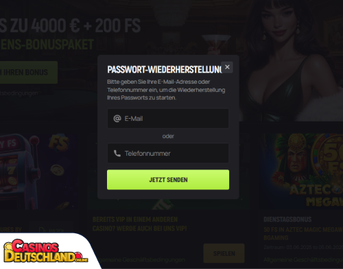 Avocasino Casino Problem beim Einloggen