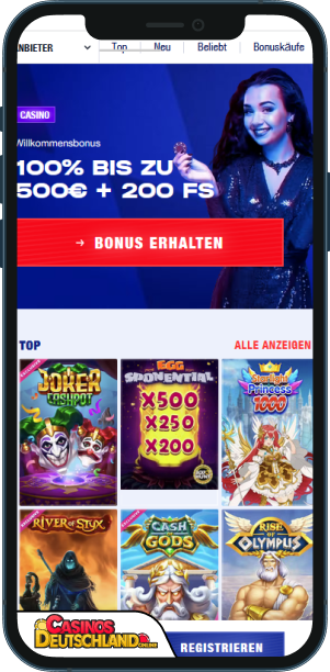 Bankonbet Casino Mobile app