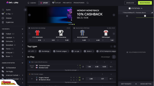 BetAndPlay Casino Sport