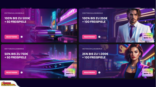 BetAndPlay Casino bonus