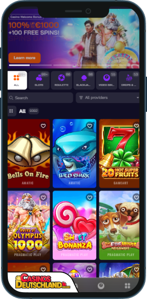 BetFree Casino Mobile app