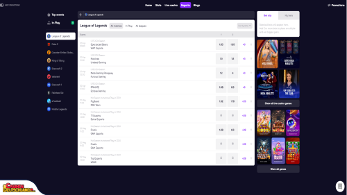 BetFree Casino Sport