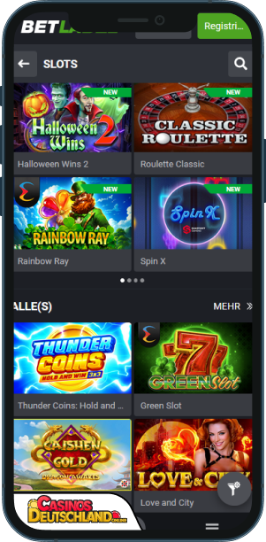 BetLabel Casino Mobile app