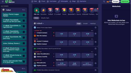 BetMatch Casino Sport