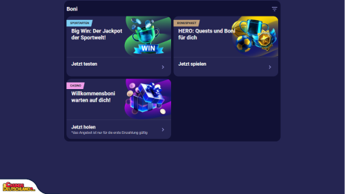 BetMatch Casino bonus
