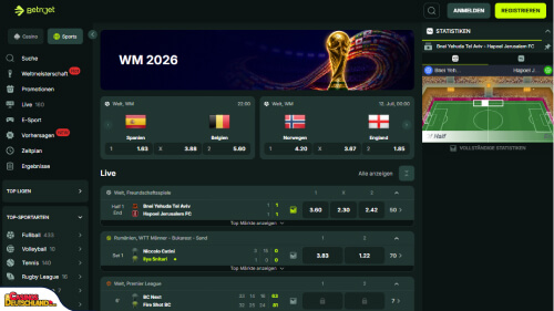 BetNjet Casino Sport