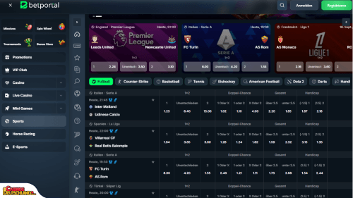 BetPortal Casino Sport