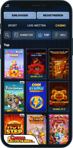 BetRepublic Casino Mobile app