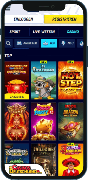 BetScore Casino Mobile app