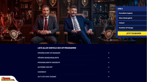 BetScore Casino vip program