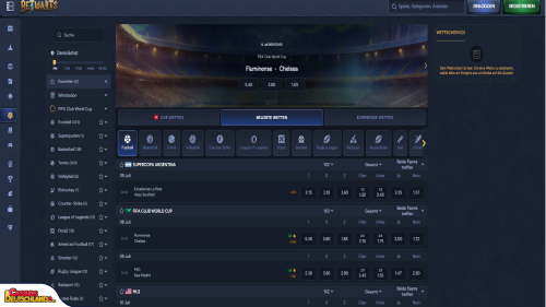 BetWarts Casino Sport