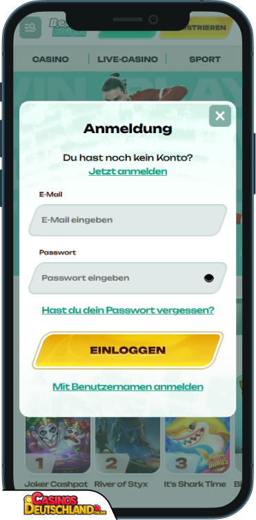 Betalright Casino Anmeldung