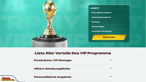 Betalright Casino vip program