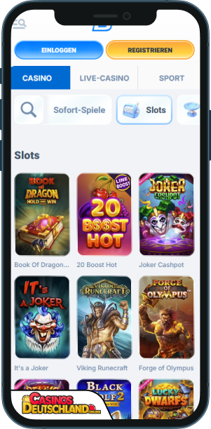 Beteum Casino Mobile app