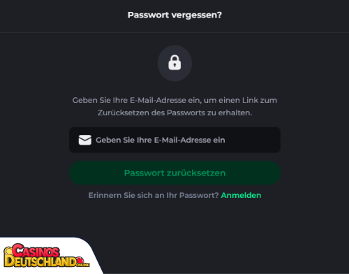 BetonRed Casino Problem beim Einloggen