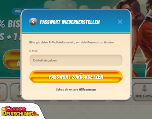 Billy Bets Casino Problem beim Einloggen