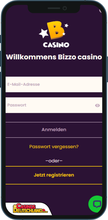 Bizzo Casino Anmeldung