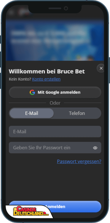 Bruce Bet Casino Anmeldung