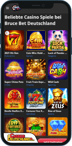 Bruce Bet Casino Mobile app