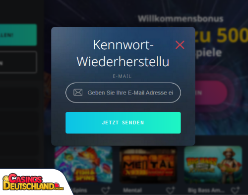 Buran Casino Problem beim Einloggen