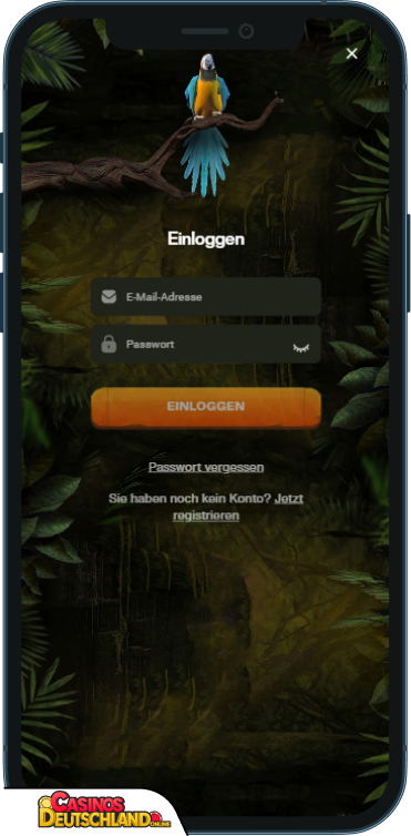 CashWin Casino Anmeldung