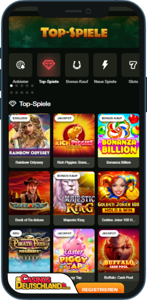 CashWin Casino Mobile app