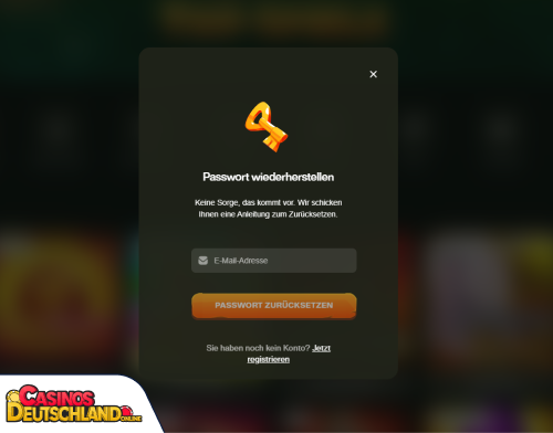 CashWin Casino Problem beim Einloggen