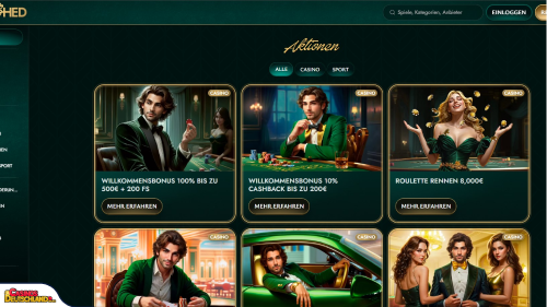Cashed Casino bonus