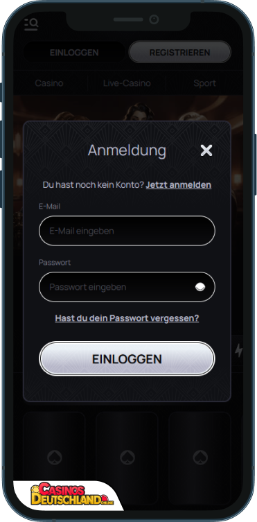 CasiNova Casino Anmeldung