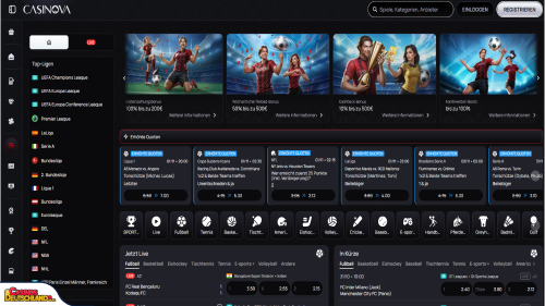 CasiNova Casino Sport