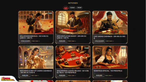 Casina Casino Bonus