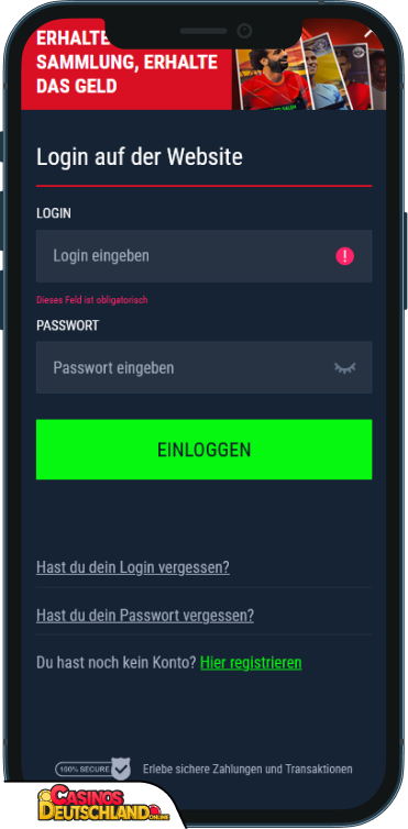 Casinado Casino Anmeldung