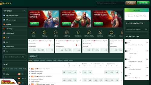 Casinia Casino Sport
