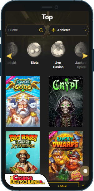 Casinoly Casino Mobile app