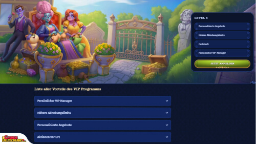 Casombie Casino vip program