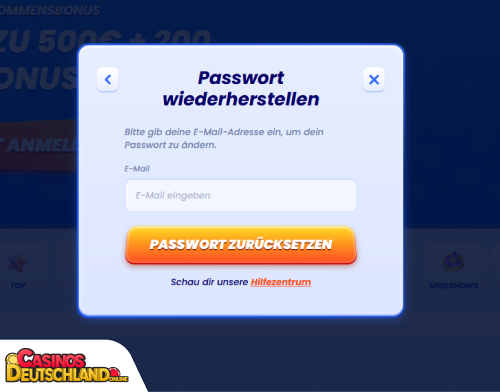 Cawino Casino Problem beim Einloggen