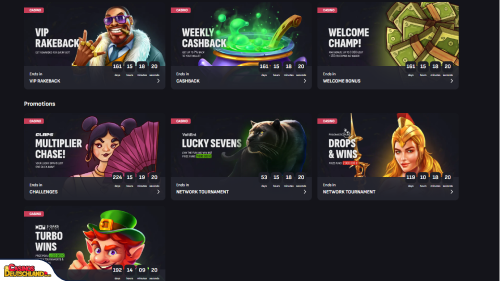Claps Casino bonus