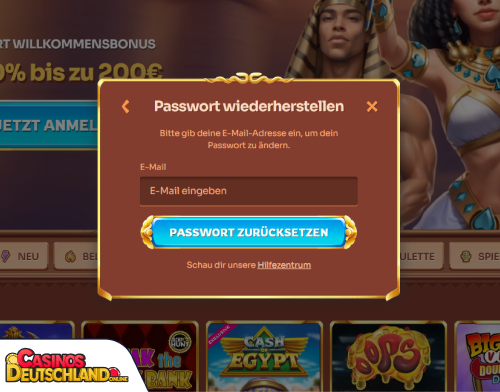 CleoBetra Casino Problem beim Einloggen