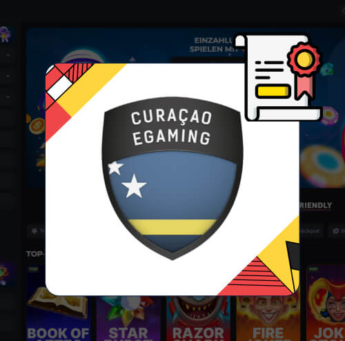 CosmicSlot Casino Lizenz